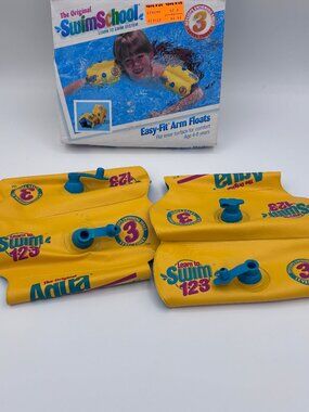 Vintage Aqua Swim School Level 3 Easy-Fit Arm Float